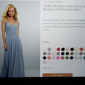 Mori Lee bridesmaid dress
